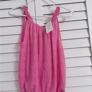 Sienna Sky Vibrant Pink Sleeveless Blouse
